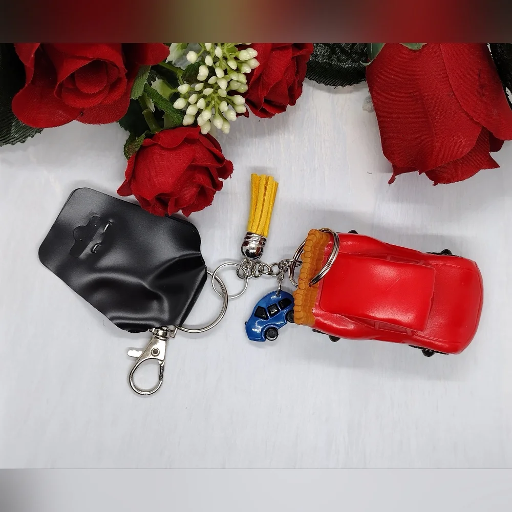 ⭐ Disney Cars Lightning McQueen Custom Keychain